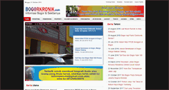 Desktop Screenshot of bogorkronik.com
